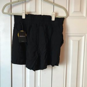 Forever 21 Shorts - NWT Black Paper Bag Shorts M Forever 21 Shorts - NWT Black Paper Bag Shorts M